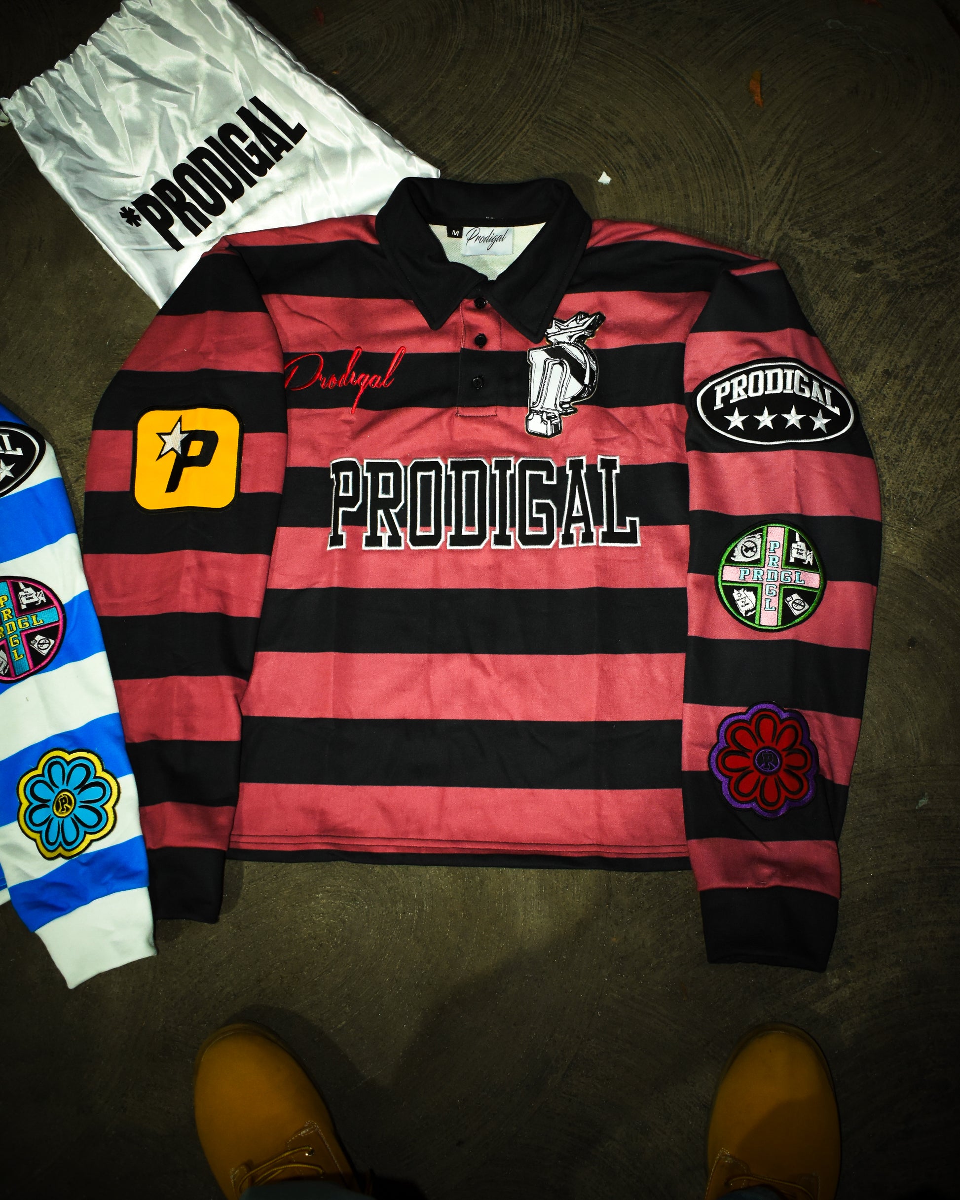 "Red" Rugby Polo
