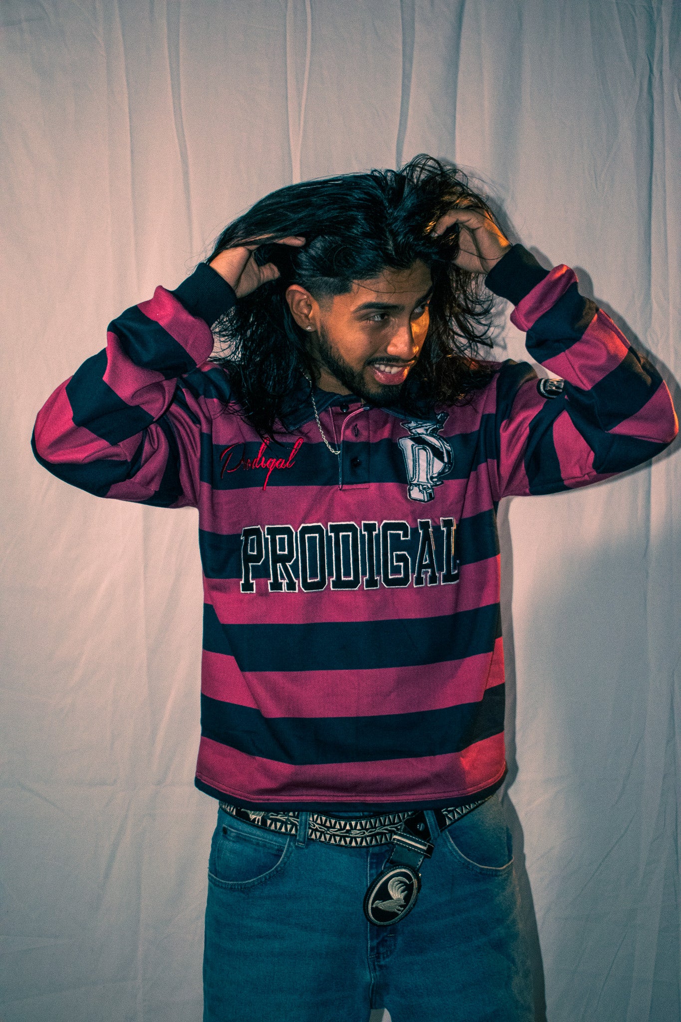 "Red" Rugby Polo