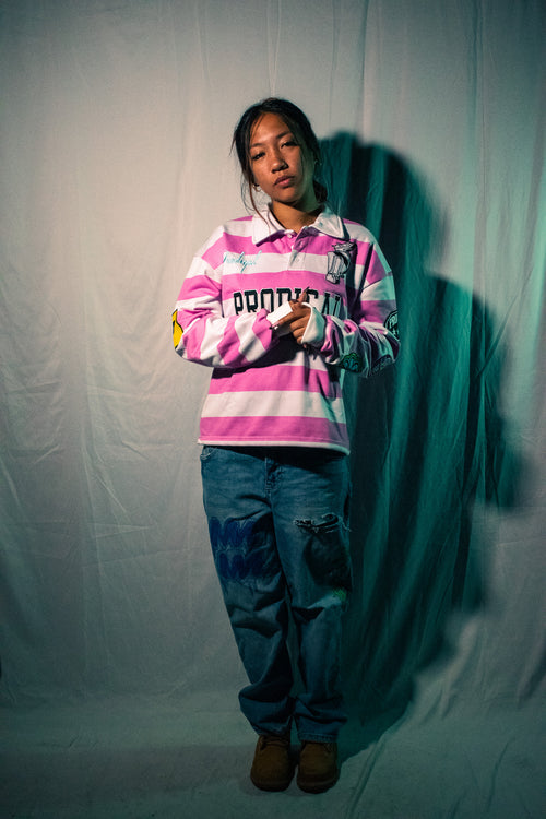 Limited 1/3 "Pink" Rugby Polo