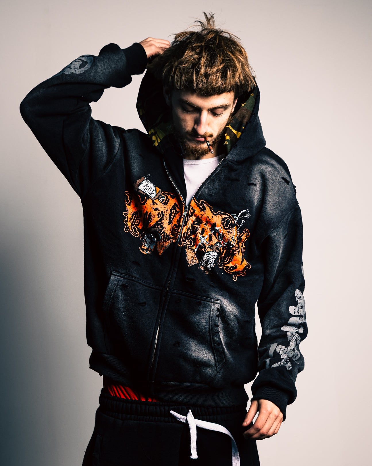 "Sip Away" Zip-Up