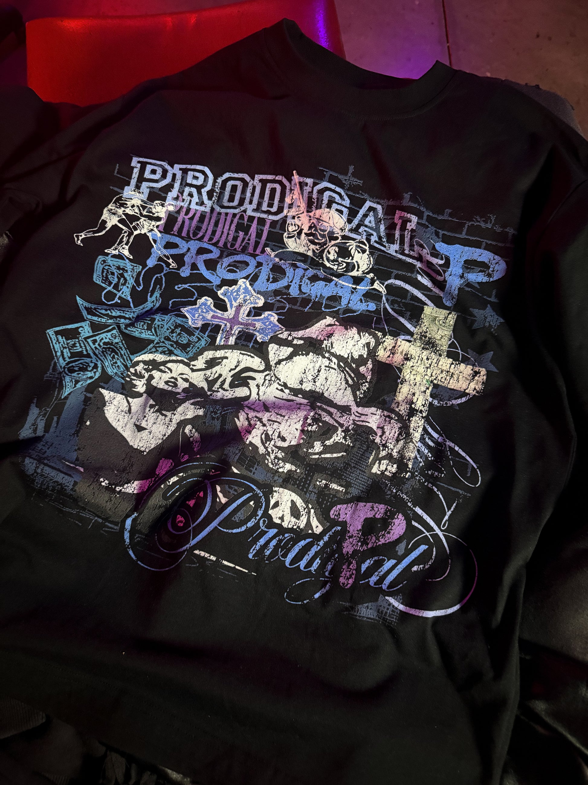 Loose Fitted Prodigal Black Tee