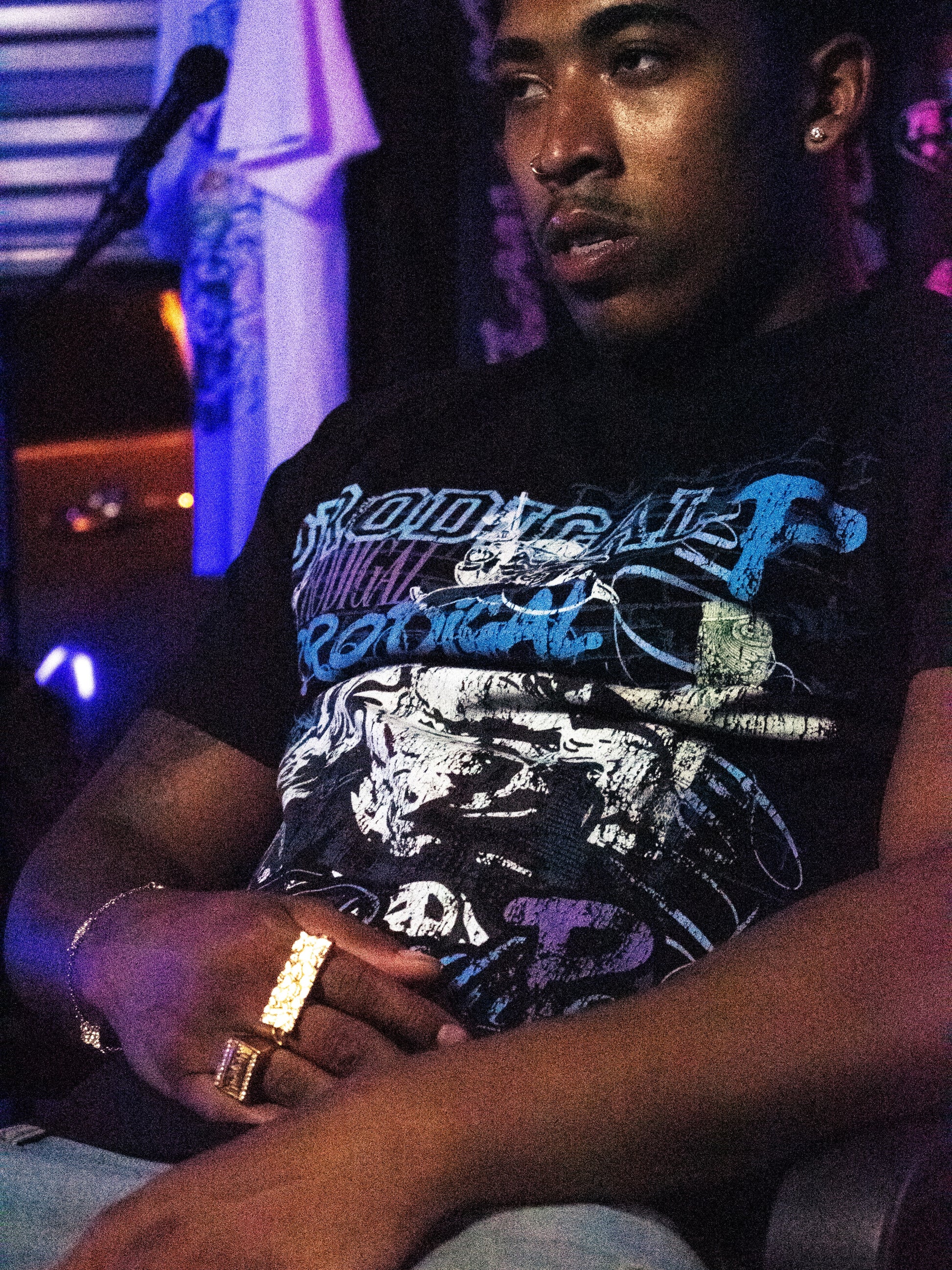 Loose Fitted Prodigal Black Tee